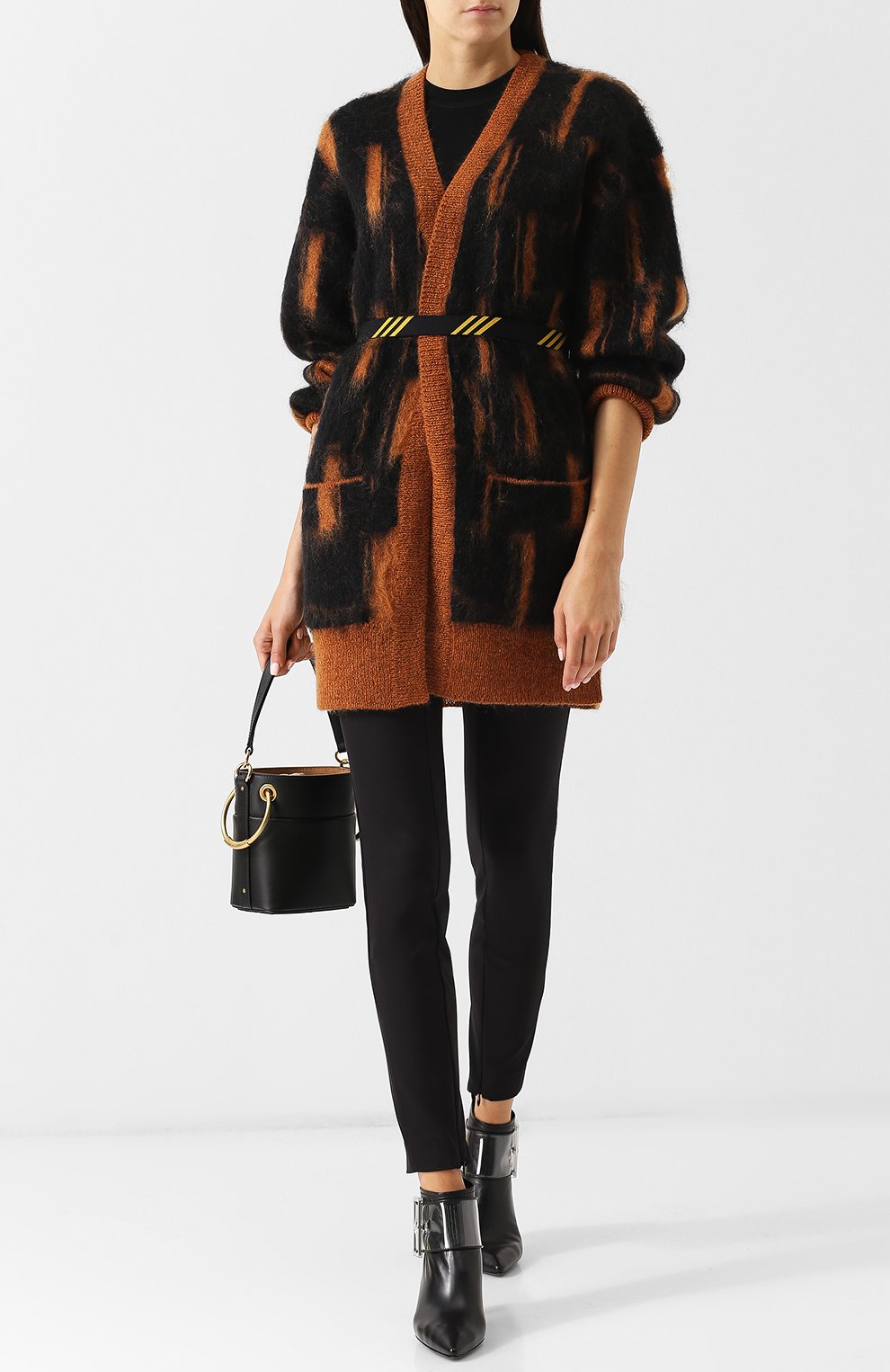 Однотонные укороченные брюки BY MALENE BIRGER, арт. Q55629022/ADANIS, фото 2