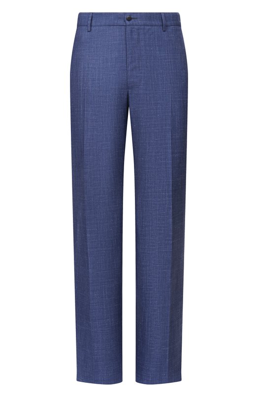 Брюки из шерсти и шелка MVST M26.CSM.T415/740-W00L/SILK Синий M26.CSM.T415/740-W00L/SILK