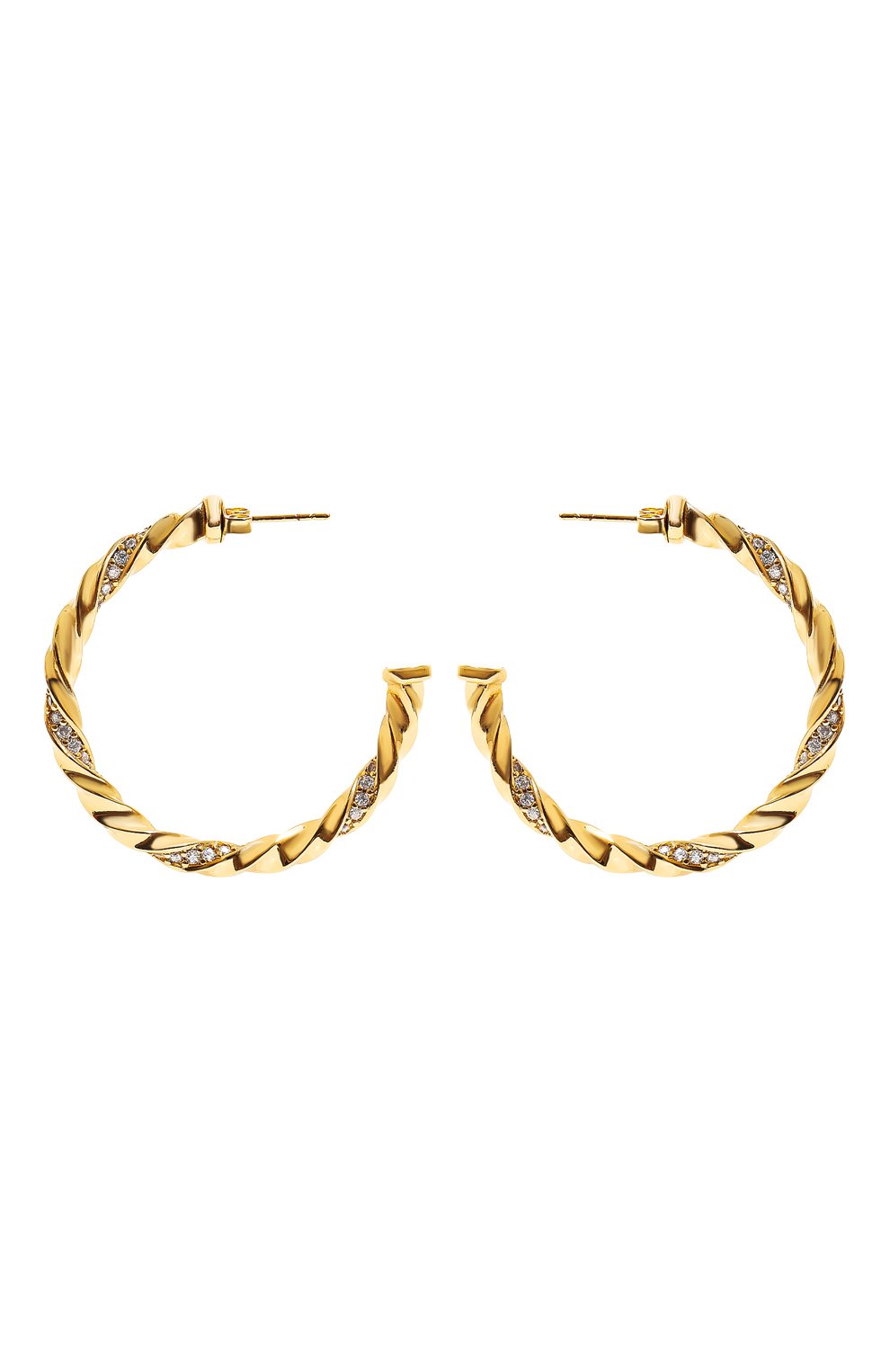 Серьги CRYSTAL HAZE, арт. R0PE CHAIN H00PS, фото 1