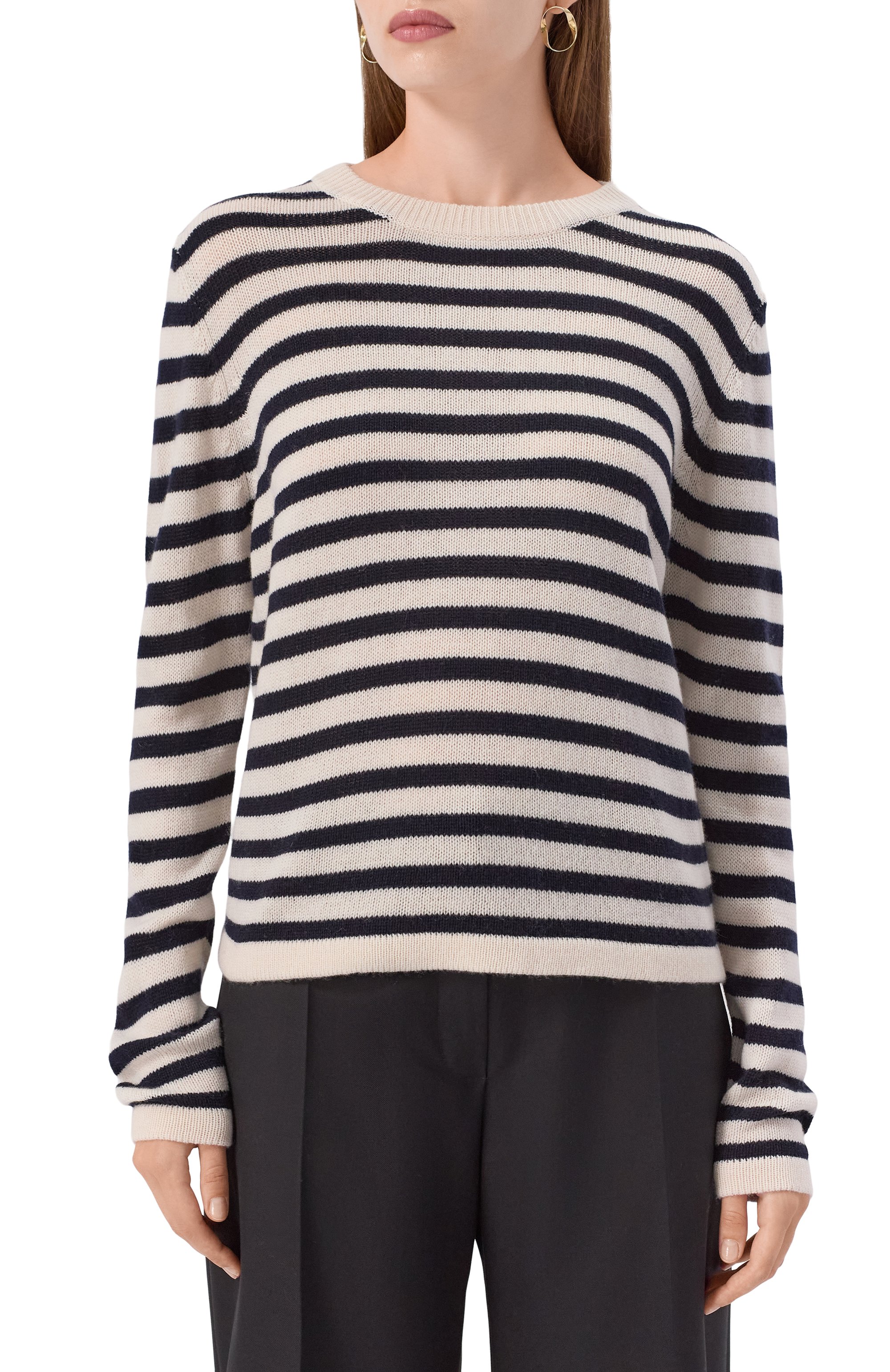 Свитер из шерсти и кашемира ALLUDE, арт. 255/17021, фото 3