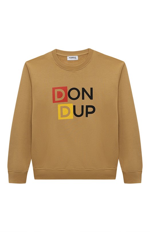 

Хлопковый свитшот Dondup Kids, Жёлтый
