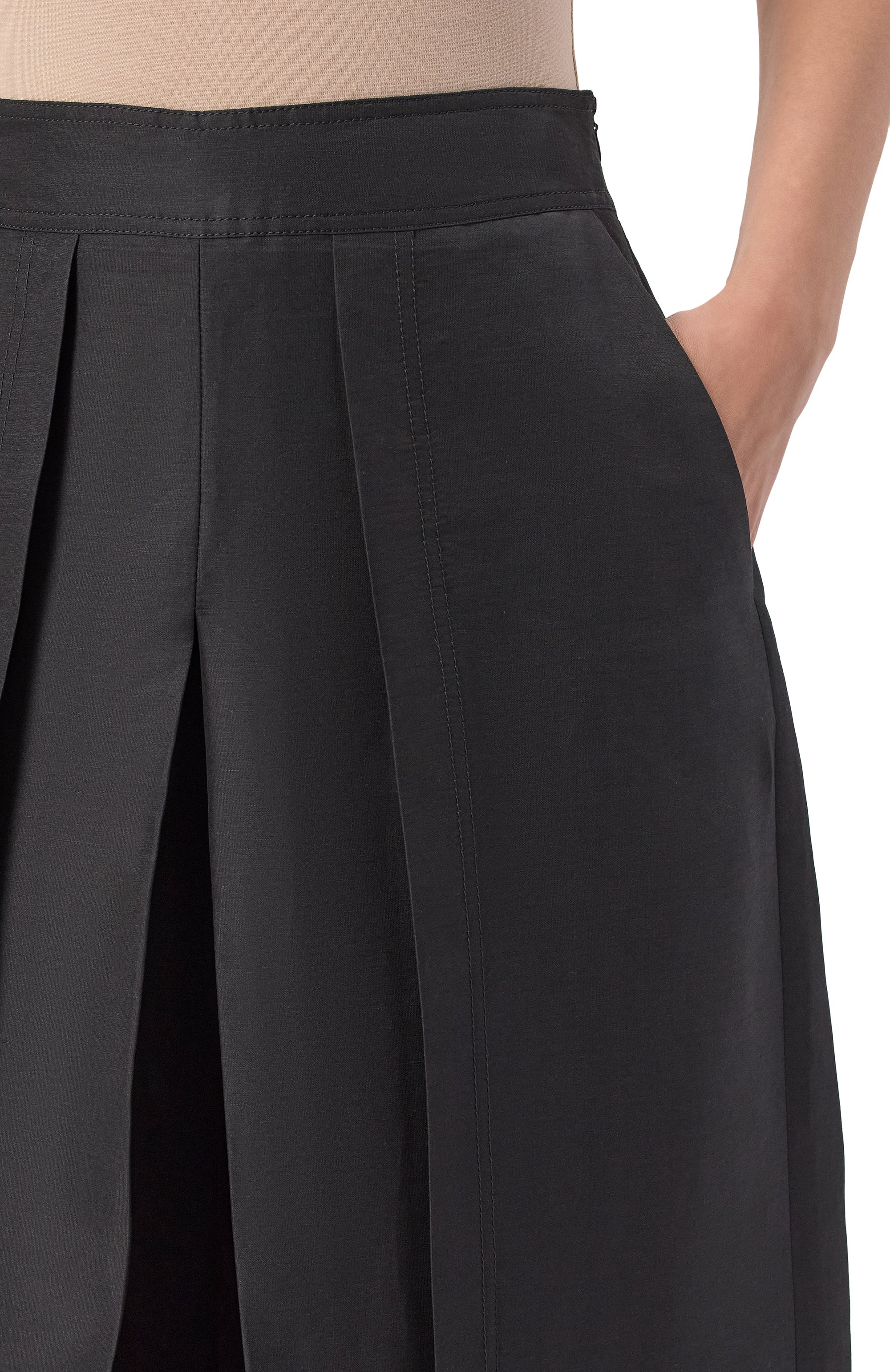 Брюки из вискозы и льна FREEAGE, арт. WS25.PT141.2070.900, фото 5