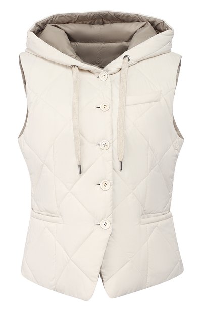 Жилет с капюшоном BRUNELLO CUCINELLI, арт. MR4058810, фото 1