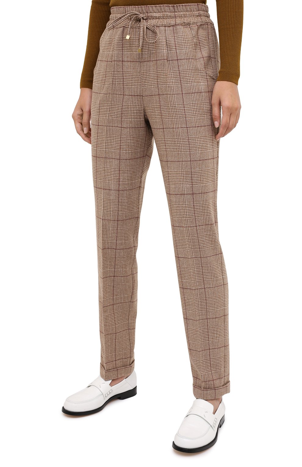 Шерстяные брюки KITON, арт. D37102K05T13, фото 3