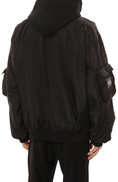 Утепленный бомбер WHO_AM, арт. MO1-SVPO249-BLK, фото 4