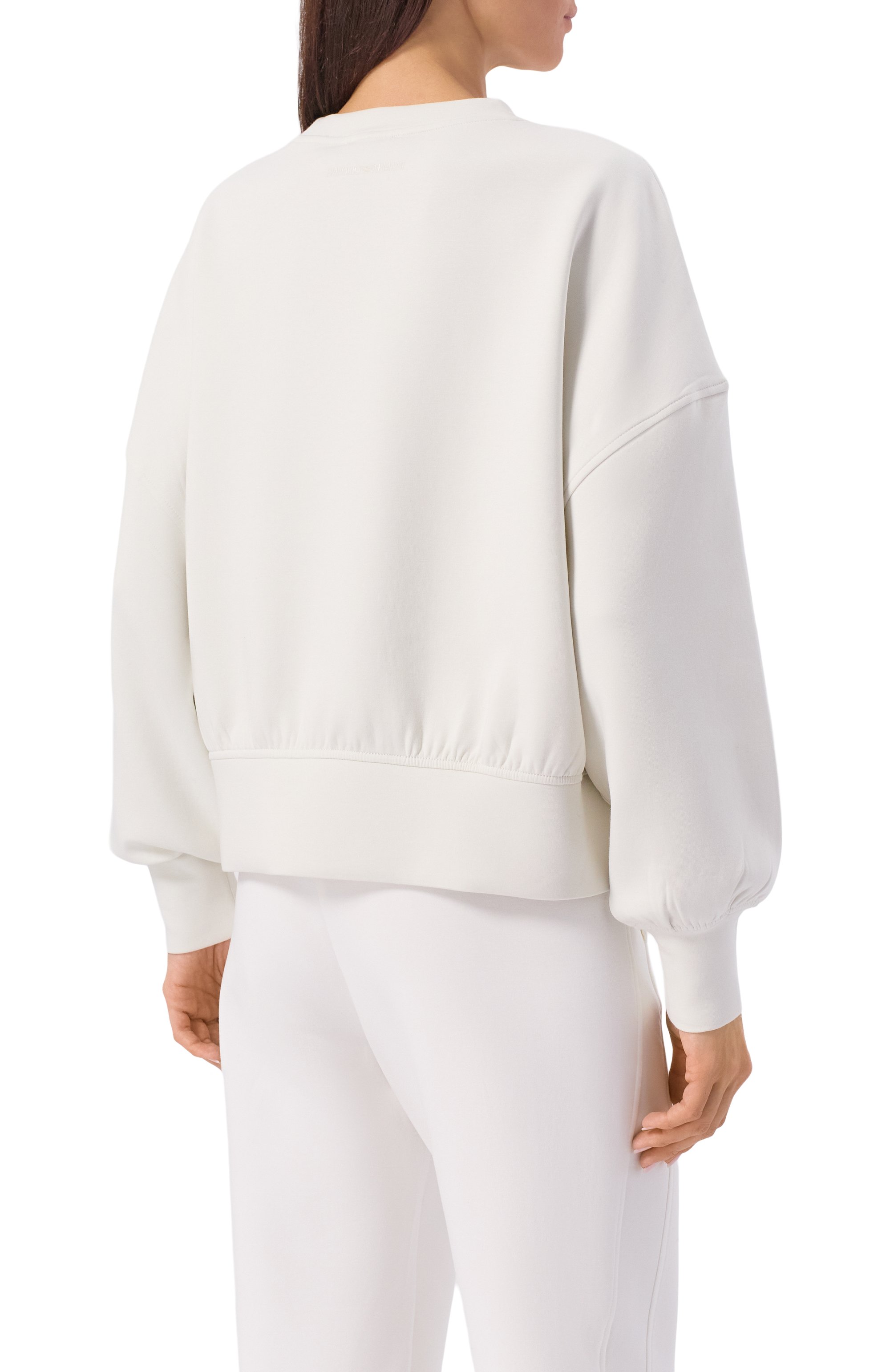 Хлопковый свитшот EMPORIO ARMANI, арт. EW001354/AF10002, фото 4