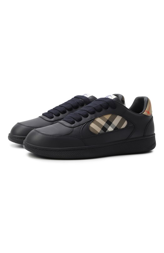 Комбинированные кеды Terrace Burberry 8110338 Синий 8110338