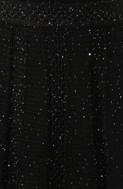 Юбка с пайетками M MISSONI черного цвета по цене 22850 руб., арт. 2DH00009/2K0005, фото 5 Юбка с пайетками M MISSONI, арт. 2DH00009/2K0005, фото 5