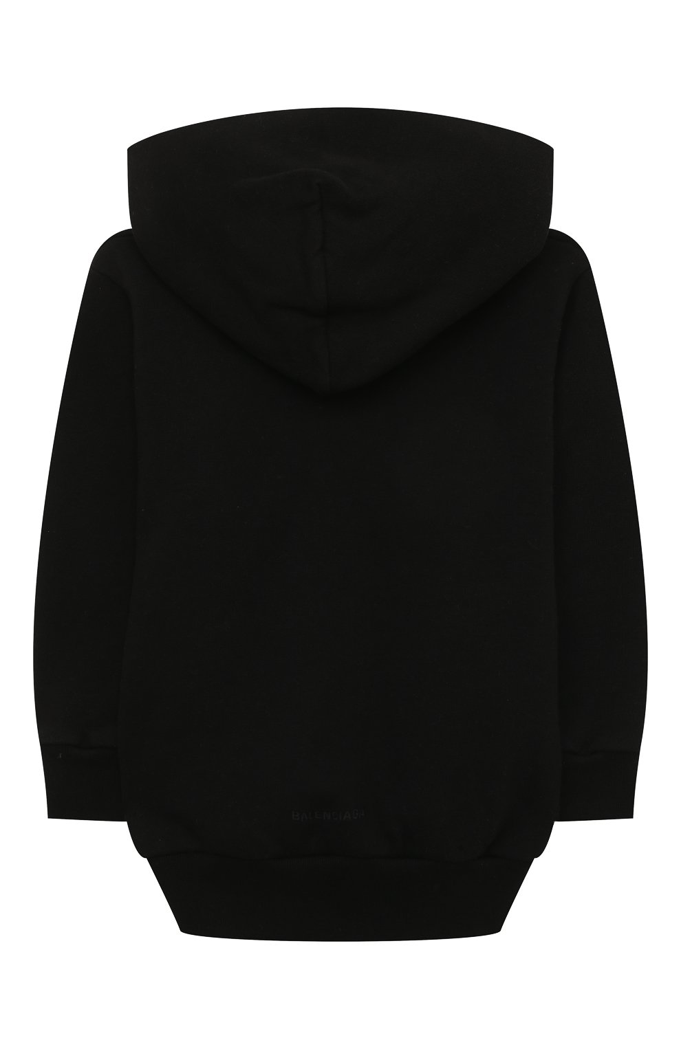 Хлопковое худи BALENCIAGA черного цвета по цене 29950 руб., арт. 682017/TLVE2, фото 2 Хлопковое худи BALENCIAGA, арт. 682017/TLVE2, фото 2