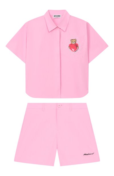 Хлопковый костюм MOSCHINO, арт. HDG01L/LLA10