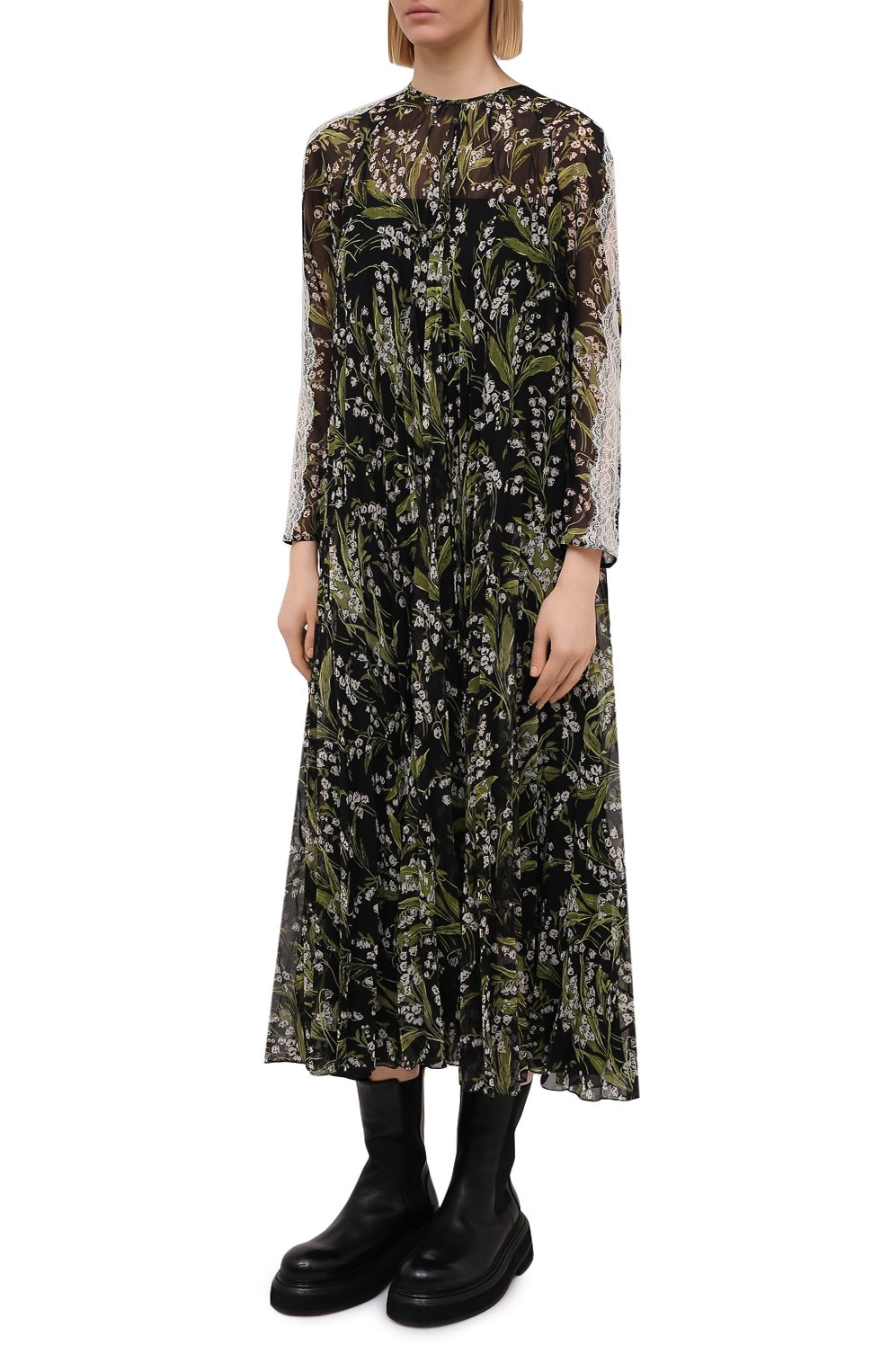 Платье REDVALENTINO черного цвета по цене 122000 руб., арт. VR3VAY50/5LR, фото 3 Платье REDVALENTINO, арт. VR3VAY50/5LR, фото 3