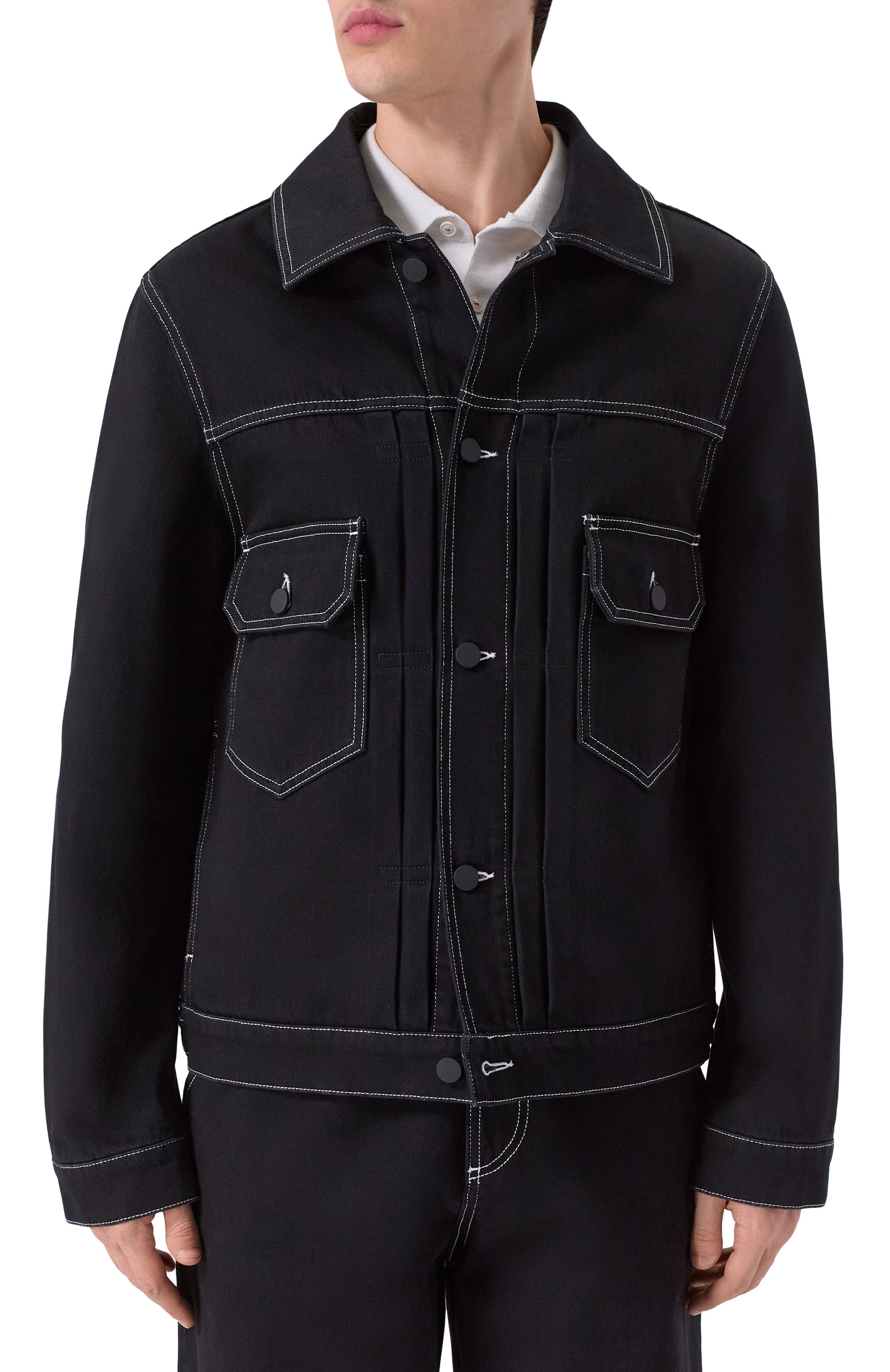 Джинсовая куртка KITON, арт. UGK125K0233H02, фото 3