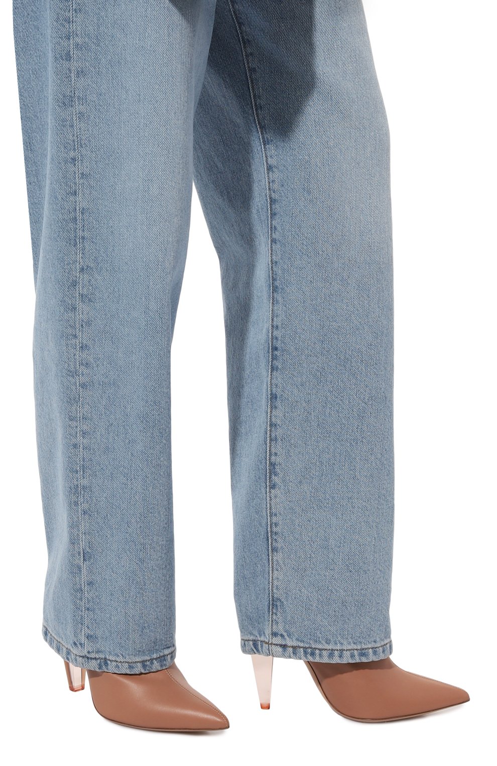 Кожаные ботильоны GIANVITO ROSSI, арт. G73272.15PLE.VGIPRAL, фото 3