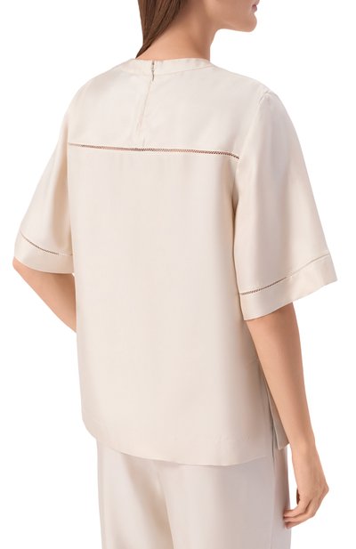 Шелковый топ LOULOU DE SAISON, арт. HAVANA, фото 4