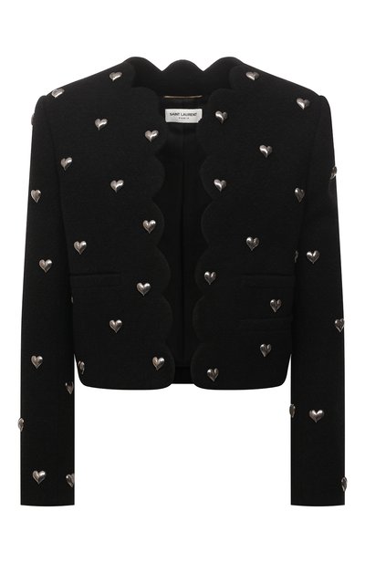 Шерстяной жакет SAINT LAURENT, арт. 686537/Y3C73, фото 1