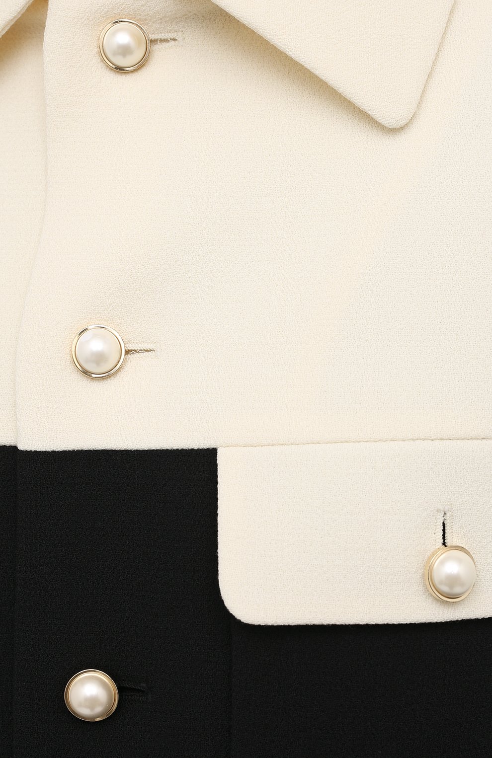 Шерстяной пиджак CASABLANCA, арт. MS21-JK-034 WHITE/BLACK, фото 5