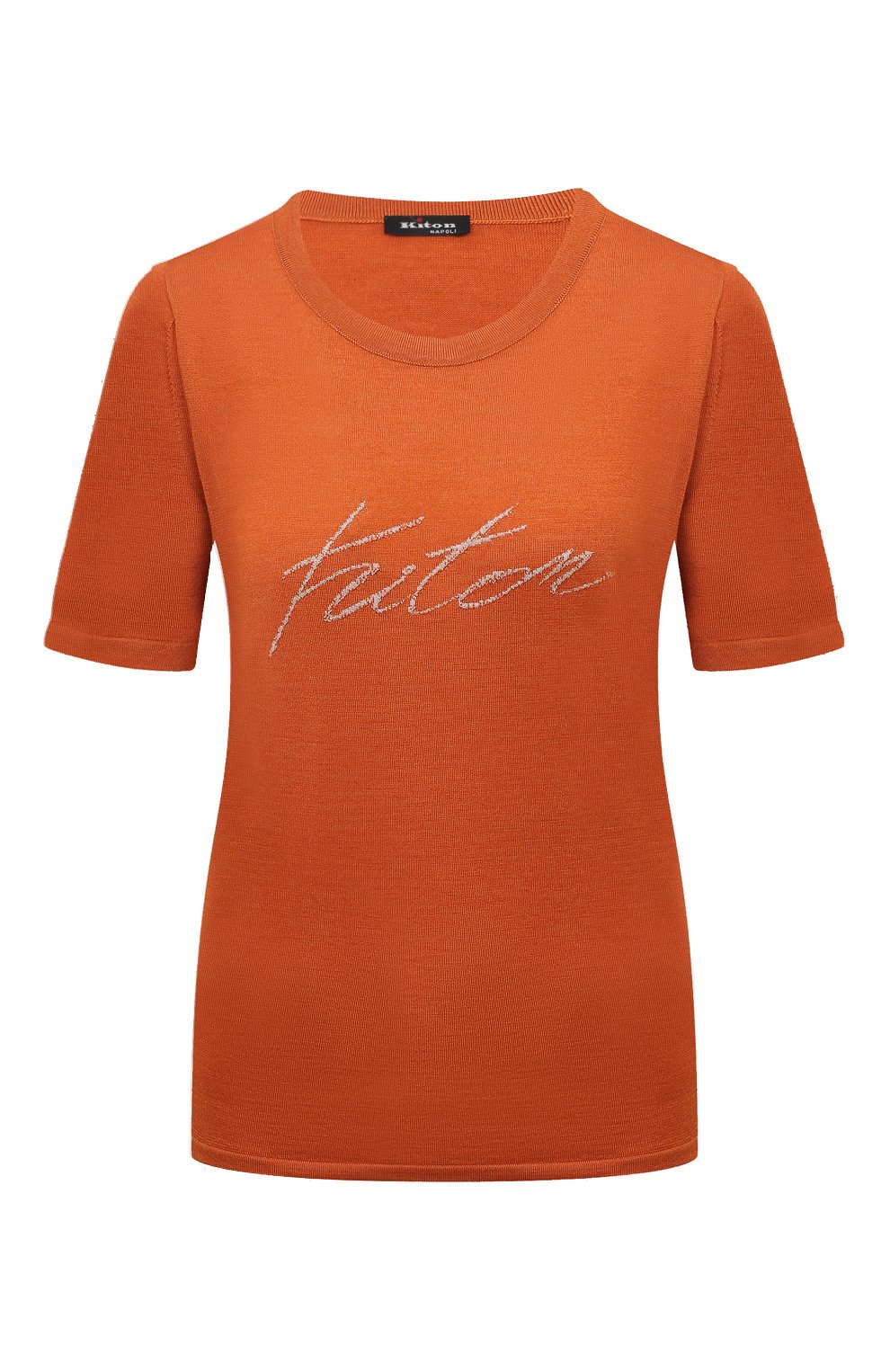 Футболка из кашемира и шелка KITON, арт. D55702, фото 1