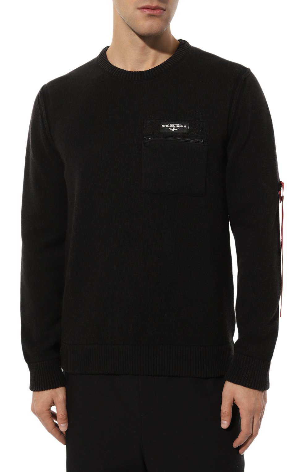 Свитер из хлопка и шерсти AERONAUTICA MILITARE, арт. 232/MA1460L518, фото 3