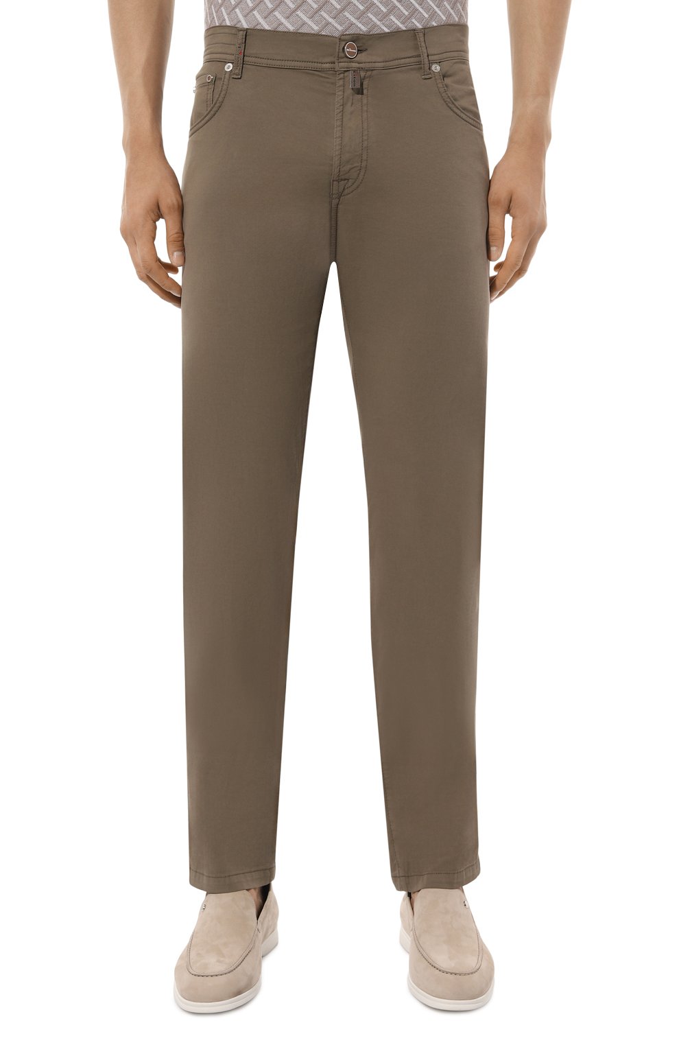 Хлопковые брюки KITON, арт. UPNJSK0606D, фото 3