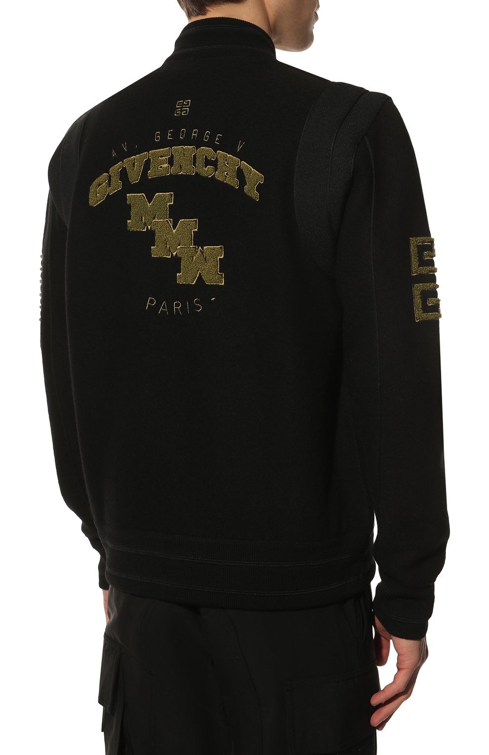 Шерстяной бомбер GIVENCHY, арт. BM00V34Y9M, фото 4