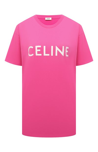 Женская хлопковая футболка CELINE, арт. 2X764501F