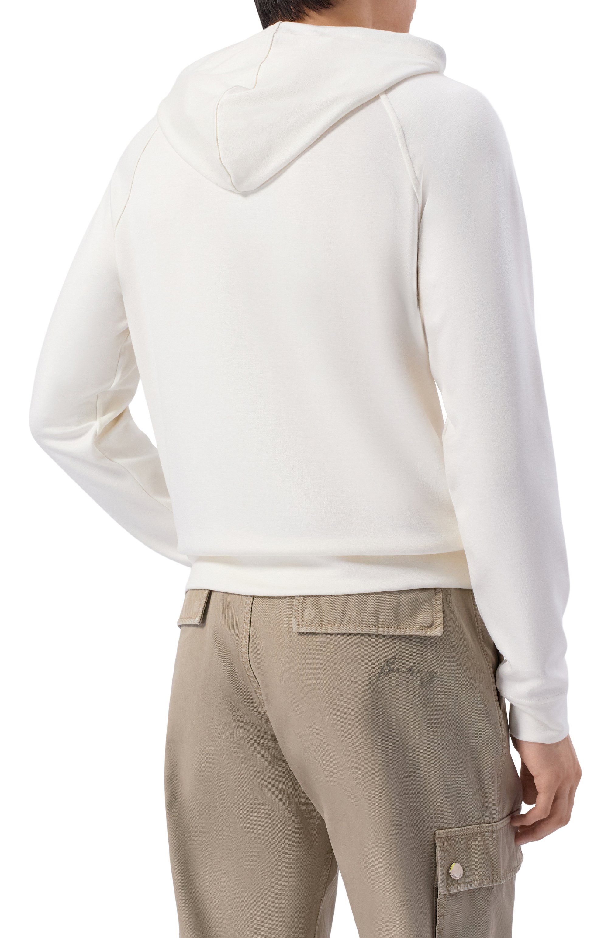 Худи из вискозы KITON, арт. UMM0752, фото 4