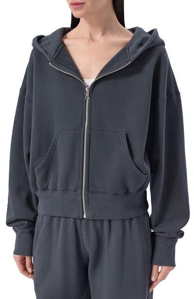 Хлопковая толстовка SLVRLAKE, арт. SZHD501PWSBL, фото 3