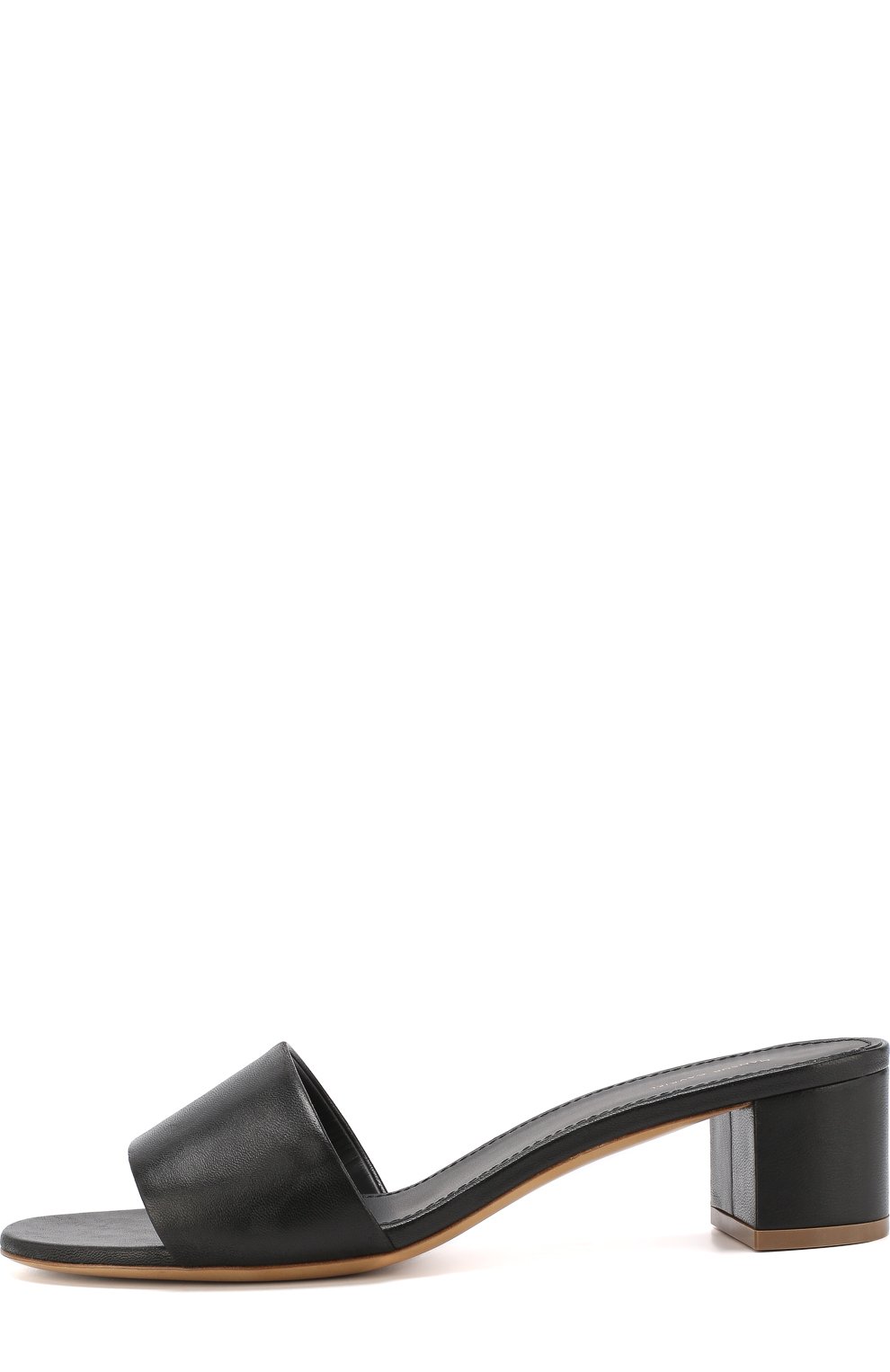 Кожаные мюли на устойчивом каблуке MANSUR GAVRIEL, арт. FS4005LA, фото 3