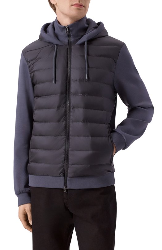 Комбинированная толстовка Bogner 88145253 Серый  88145253 Фото 3