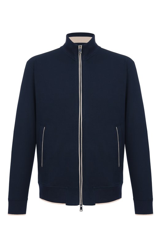 Толстовка из лиоцелла и хлопка Paul&Shark 26411809 Синий 26411809