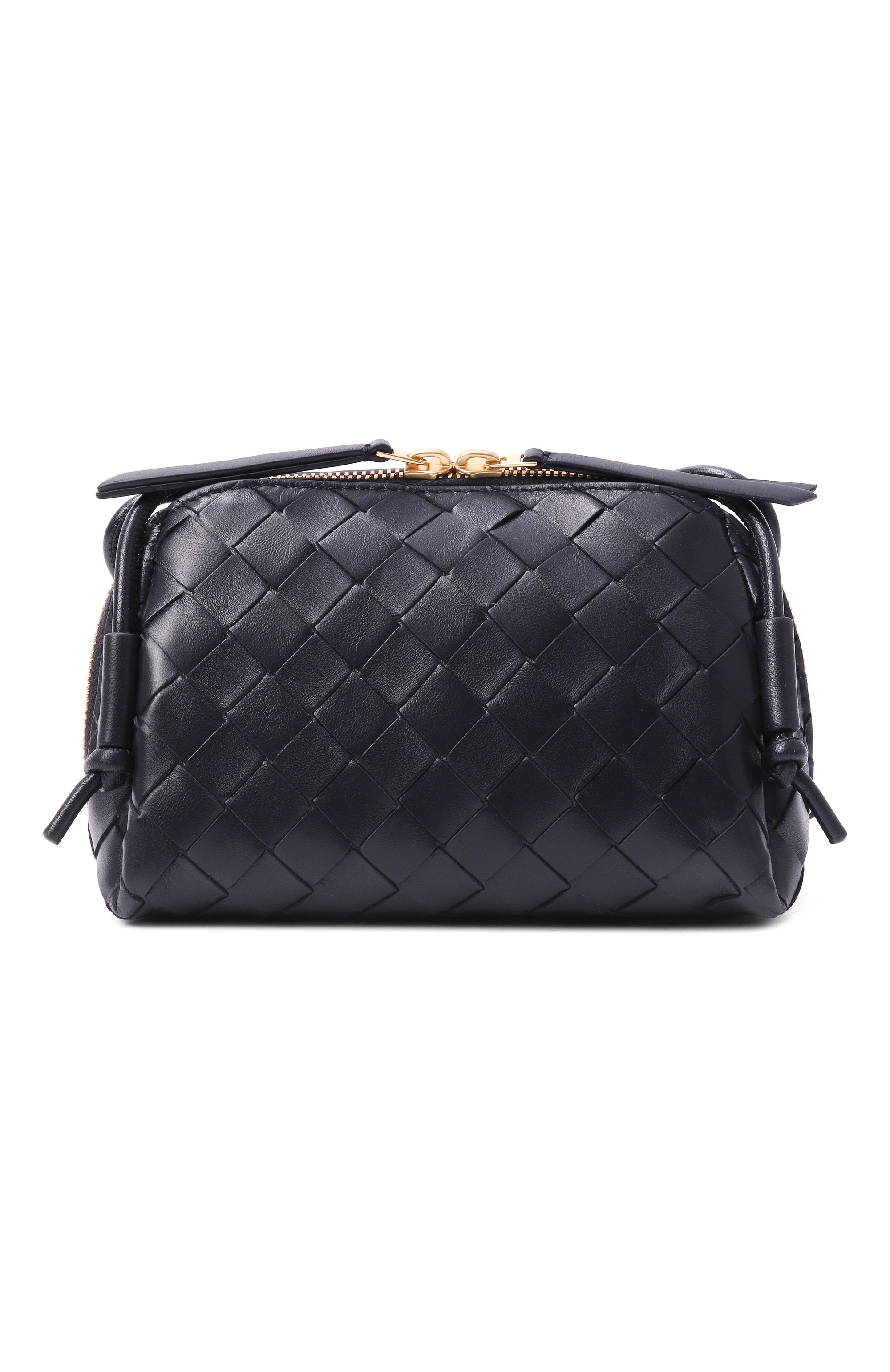 Сумка concert pouch BOTTEGA VENETA темно-синего цвета по цене 246500 руб., арт. 794258/VCPP1, фото 1 Сумка concert pouch BOTTEGA VENETA, арт. 794258/VCPP1, фото 1