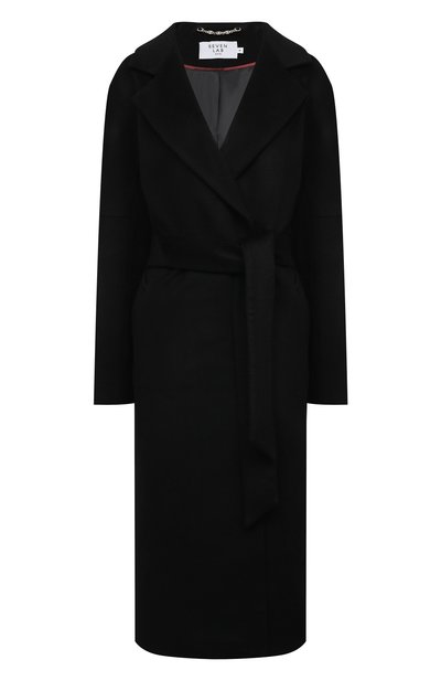 Женское пальто из шерсти и кашемира SEVEN LAB, арт. C12 black