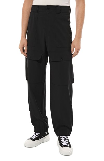 Шерстяные брюки-карго MSGM, арт. 3540MP10/237606, фото 3