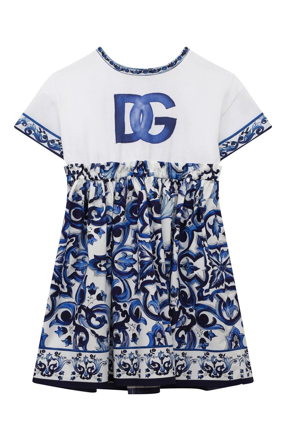 Хлопковое платье DOLCE & GABBANA, арт. L5JD4R/G7E2H/2-6, фото 1