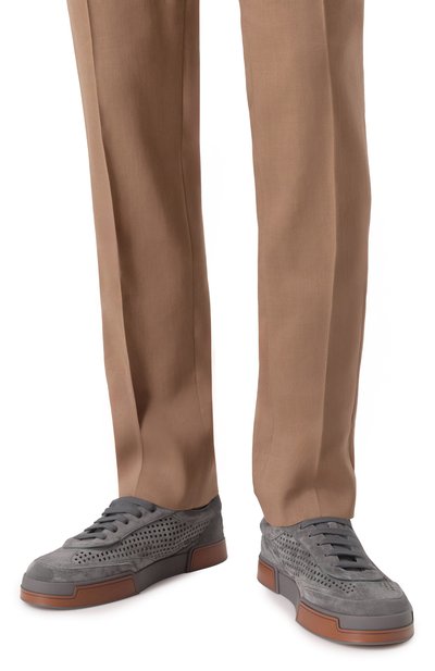 Замшевые кеды portofino yacht DOLCE & GABBANA, арт. A20189/A6688, фото 3