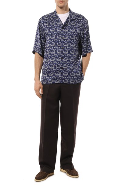 Рубашка из вискозы DRIES VAN NOTEN, арт. 231-020718-6033, фото 2