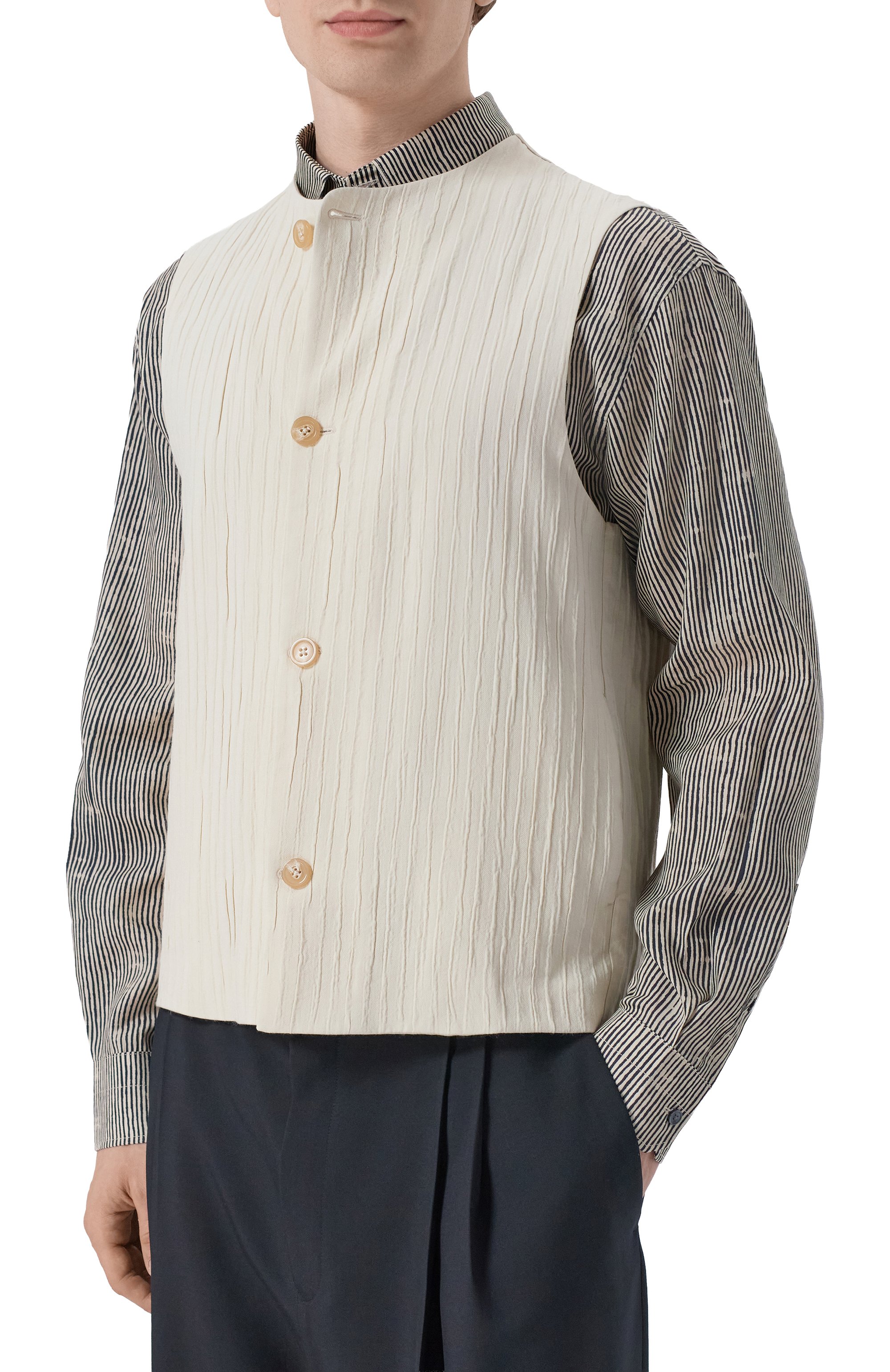 Жилет из вискозы EMPORIO ARMANI, арт. EM005624/TE20598, фо то 3