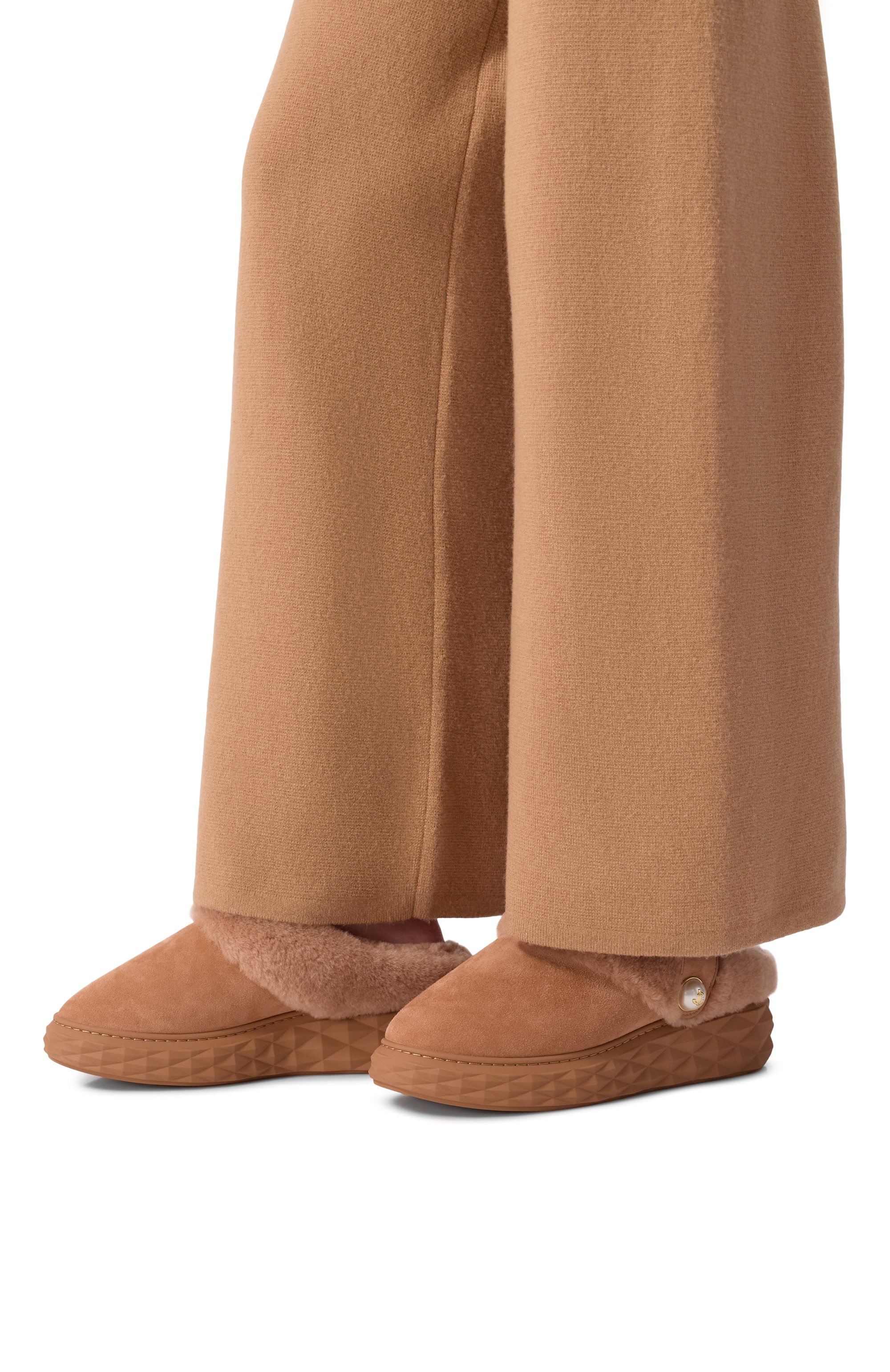 Замшевые сабо diamond maxi JIMMY CHOO, арт. DIAM0ND MAXI MULE/F/FUW, фото 2