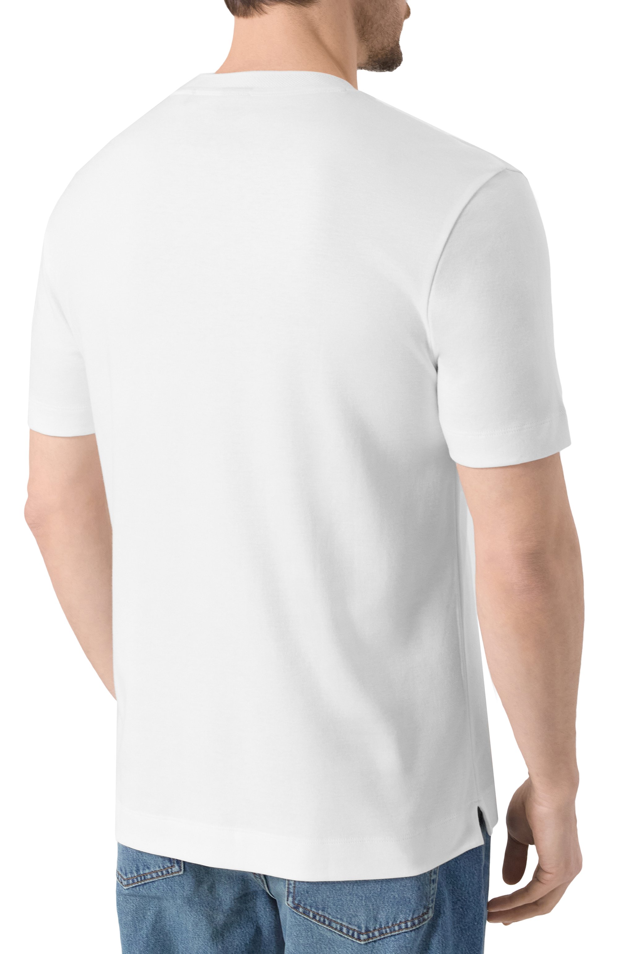 Футболка из лиоцелла и хлопка BOSS, арт. 50536636, фото 4