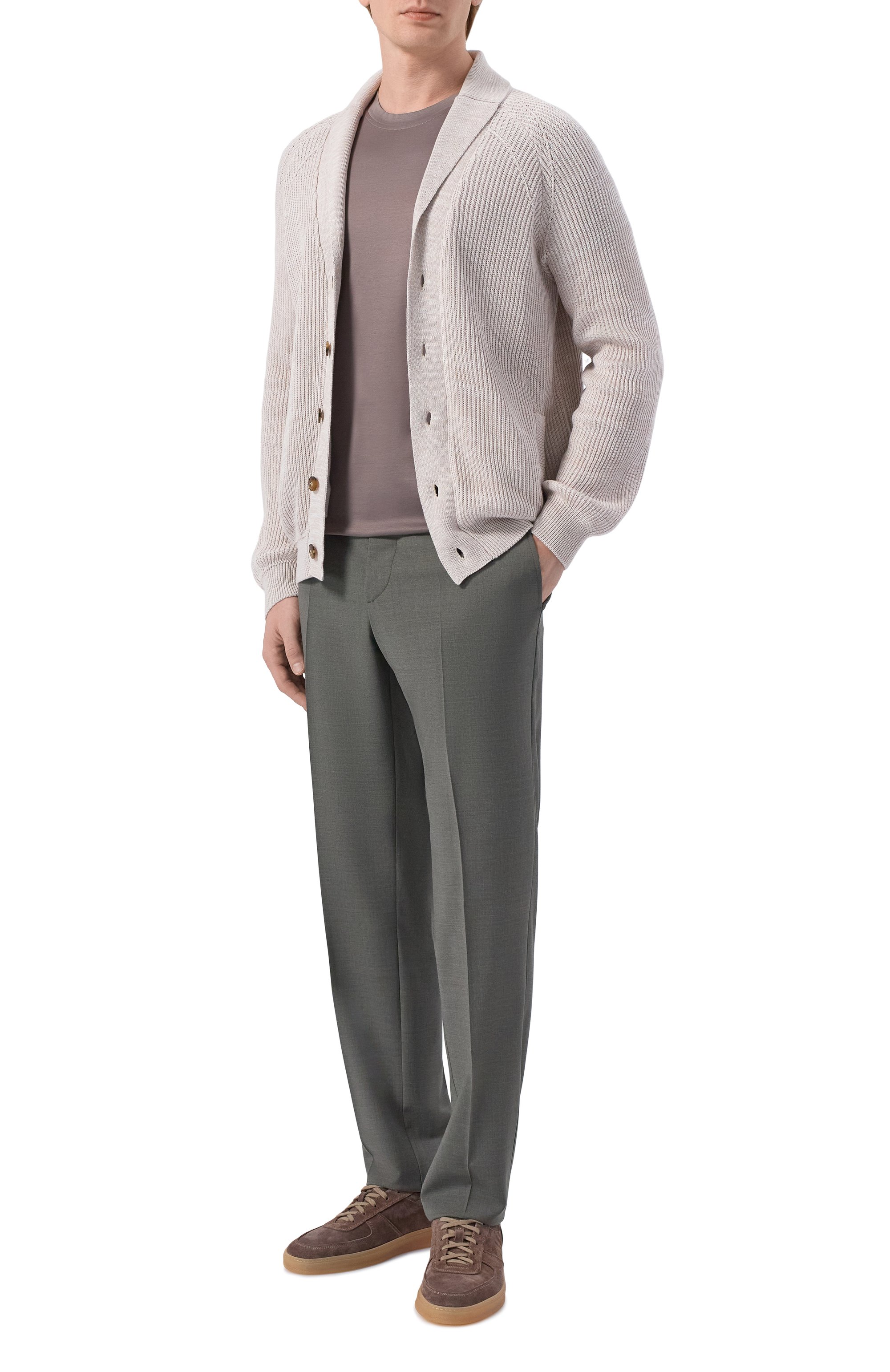 Хлопковый кардиган CANALI, арт. C1182/MK02469, фото 2