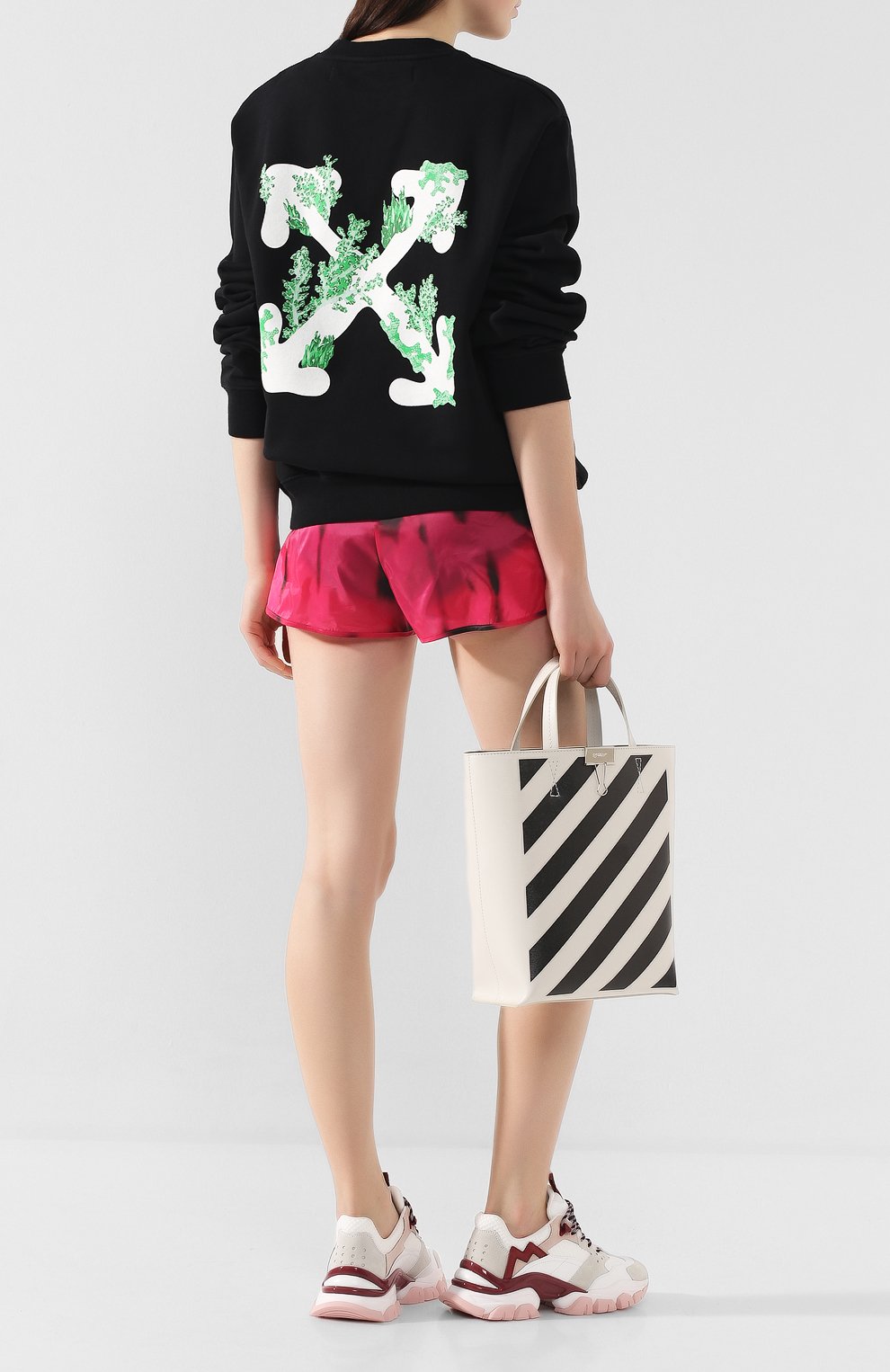 Хлопковый свитшот OFF-WHITE, арт. 0WBA055R200030391001, фото 2