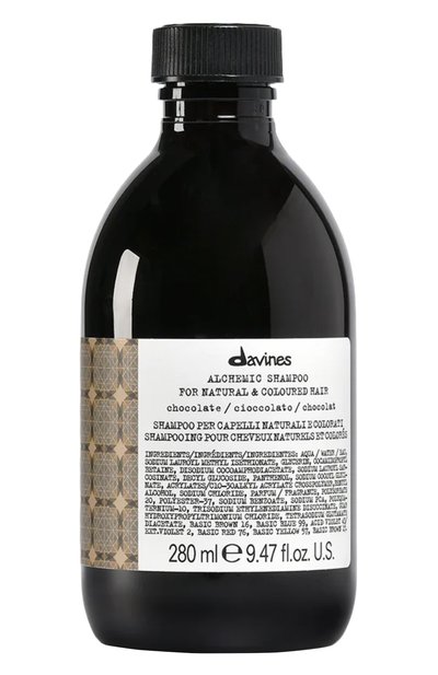 Женский шампунь для натуральных и окрашенных волос alchemic, шоколад (280ml) DAVINES, арт. 67226