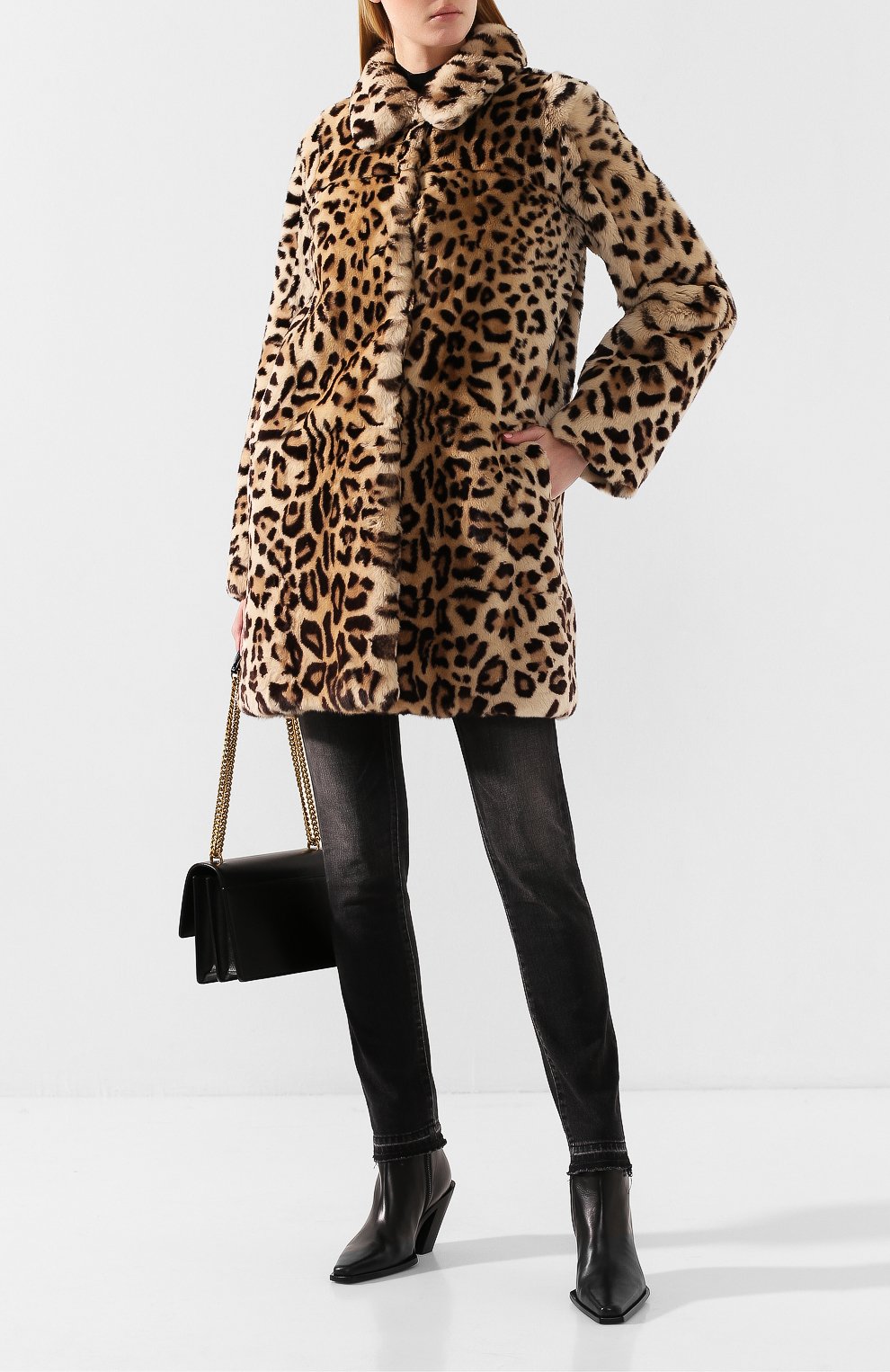 Шуба из меха кролика METEO YVES SALOMON, арт. 20WMM30390REPR, фото 2