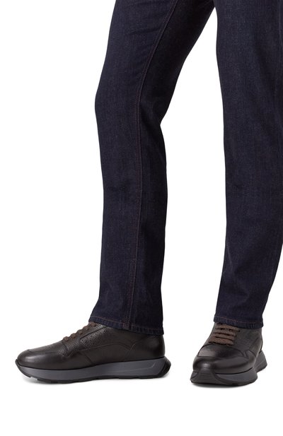 Кожаные кроссовки BLU BARRETT, арт. WAB-13133.11, фото 3