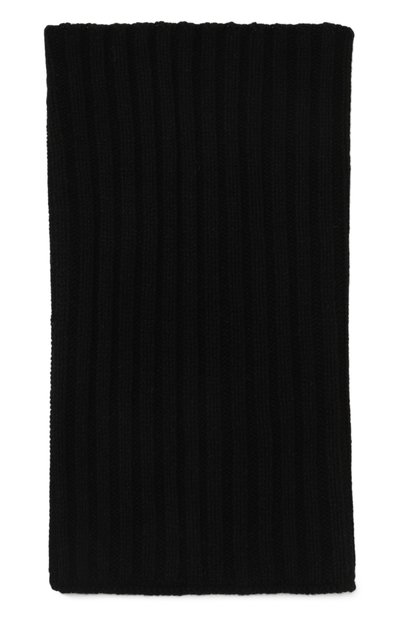 Шарф-снуд из кашемира и шерсти RICK OWENS, арт. RU02C7484/WSBR, фото 3