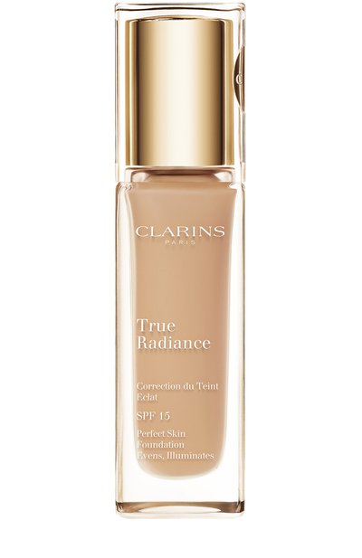 Женское тональный крем с эффектом сияния true radiance spf 15, оттенок 108 CLARINS, арт. 04065610