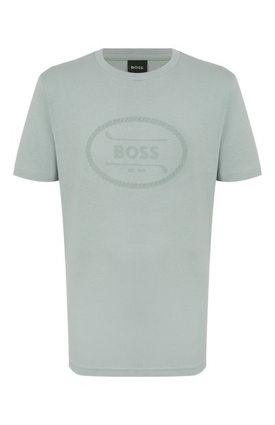 Мужская хлопковая футболка BOSS GREEN, арт. 50537825