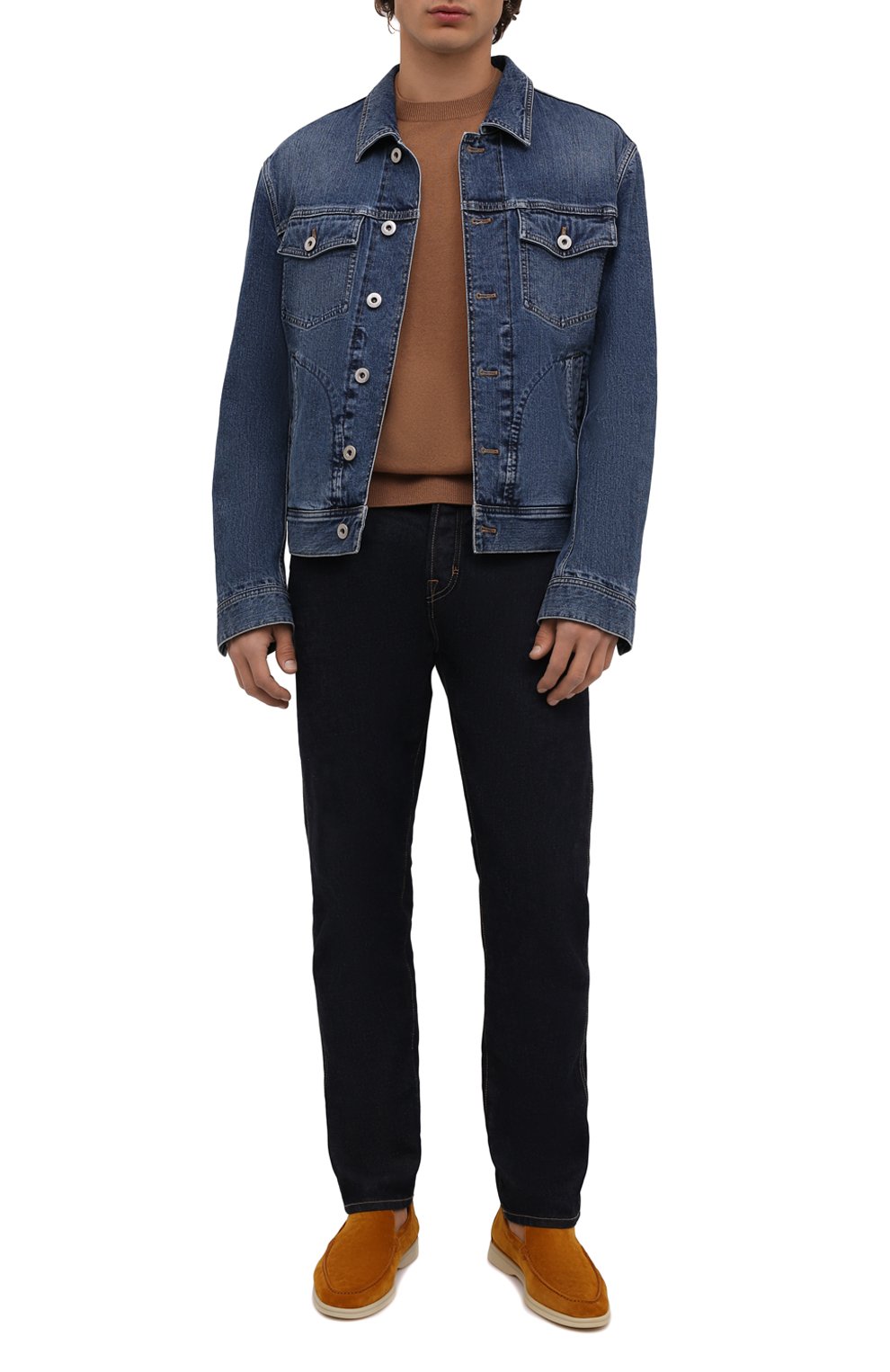 Замшевые лоферы summer walk LORO PIANA, арт. FAE8124, фото 2