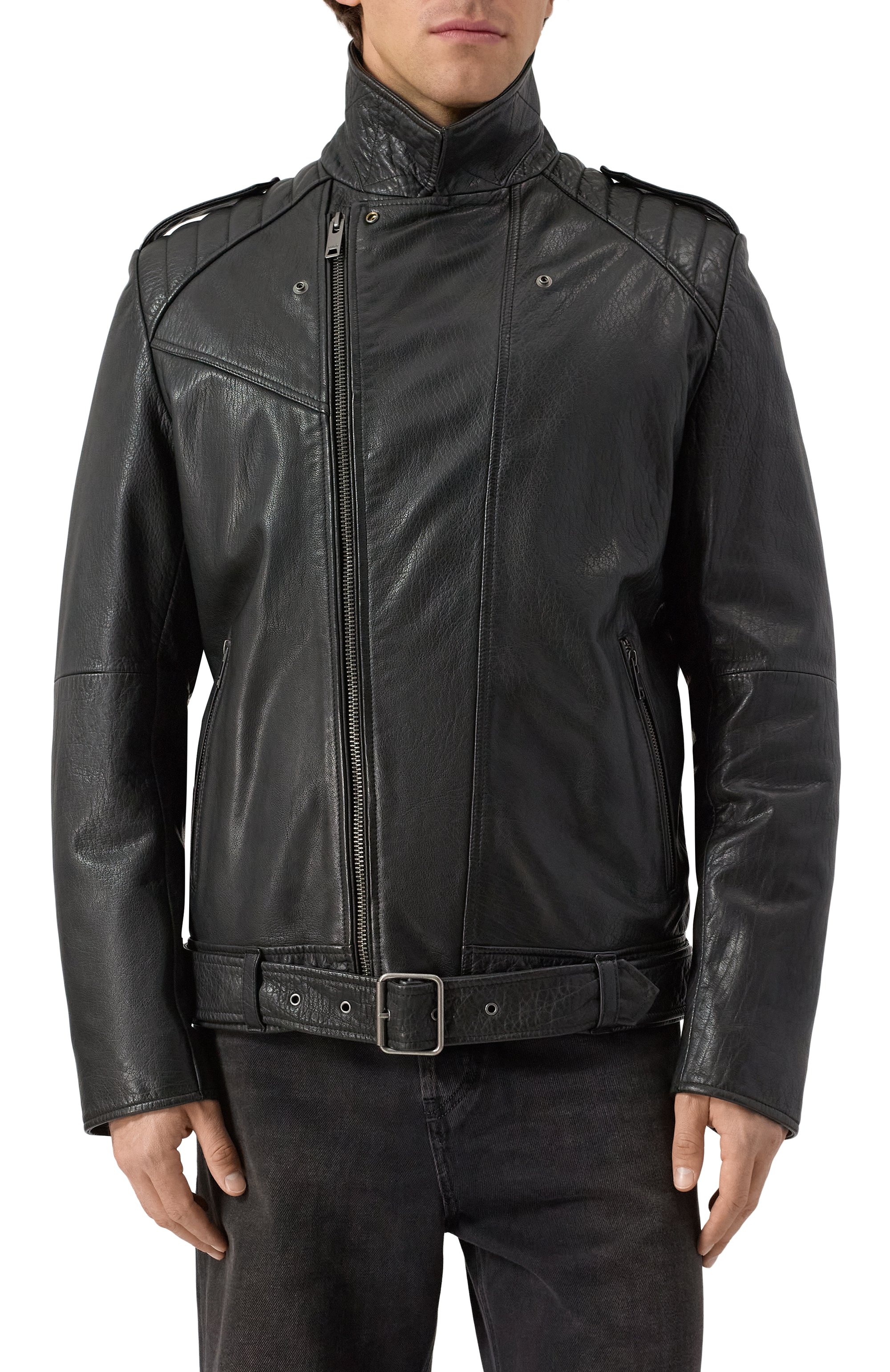 Кожаная куртка HUGO, арт. 50542108, фото 6