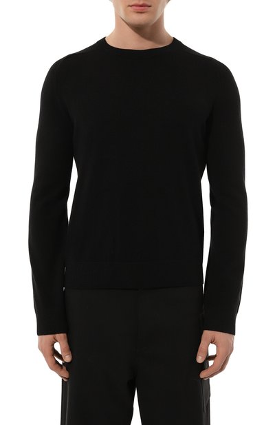 Кашемировый джемпер SAINT LAURENT черного цвета по цене 92850 руб., арт. 603089/YALL2, фото 3 Кашемировый джемпер SAINT LAURENT, арт. 603089/YALL2, фото 3